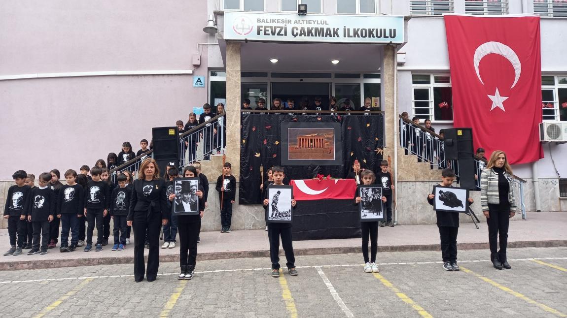10 Kasım Ulu Önder Atatürk'ü Anma Töreni